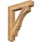 Ekena Millwork Balboa Craftsman Rough Sawn Bracket, Western Red Cedar, 4"W x 24"D x 28"H BKT04X24X28BOA04RWR - alternate 1